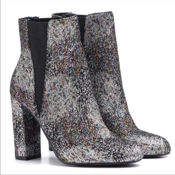steve madden sparkle booties
